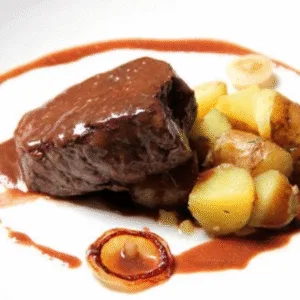 Filet de bœuf, sauce au foie gras (Plat à l'unité)