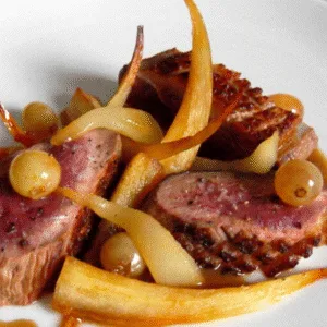 Magret de canard normand (Plat à l'unité)